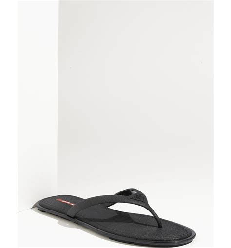 prada thong sandal nordstrom|Prada plexiglass sandals.